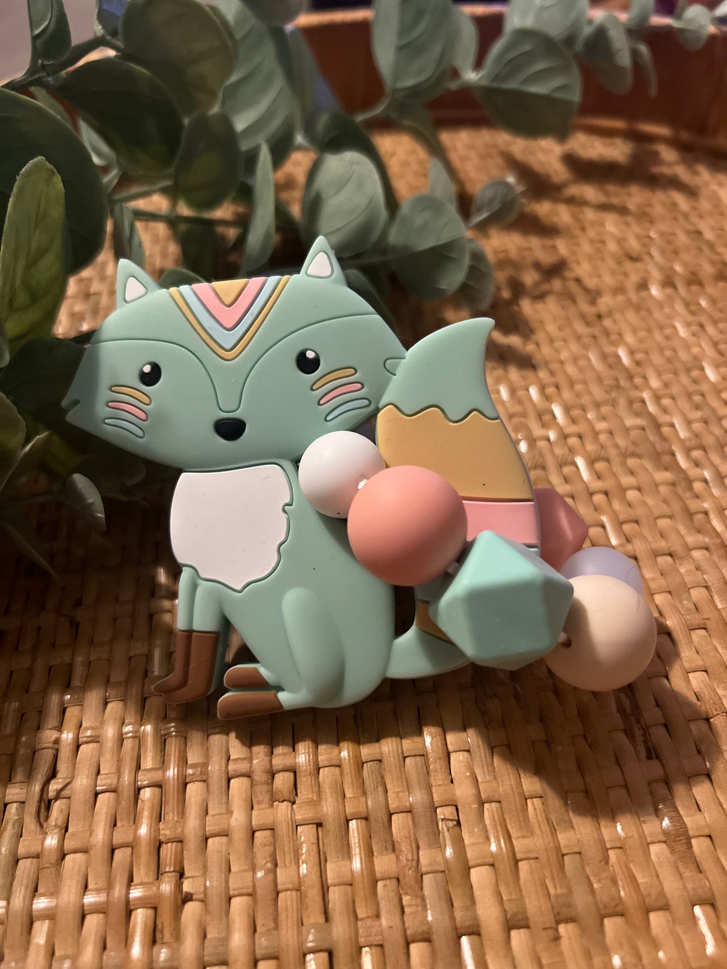 Silicone Fox Teether
