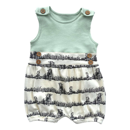 Organic Cotton Bubble Romper - Billie & Kid
