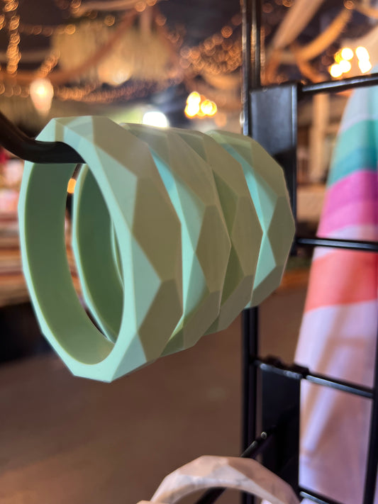 Silicone Teething Chewelry Bracelet - mint