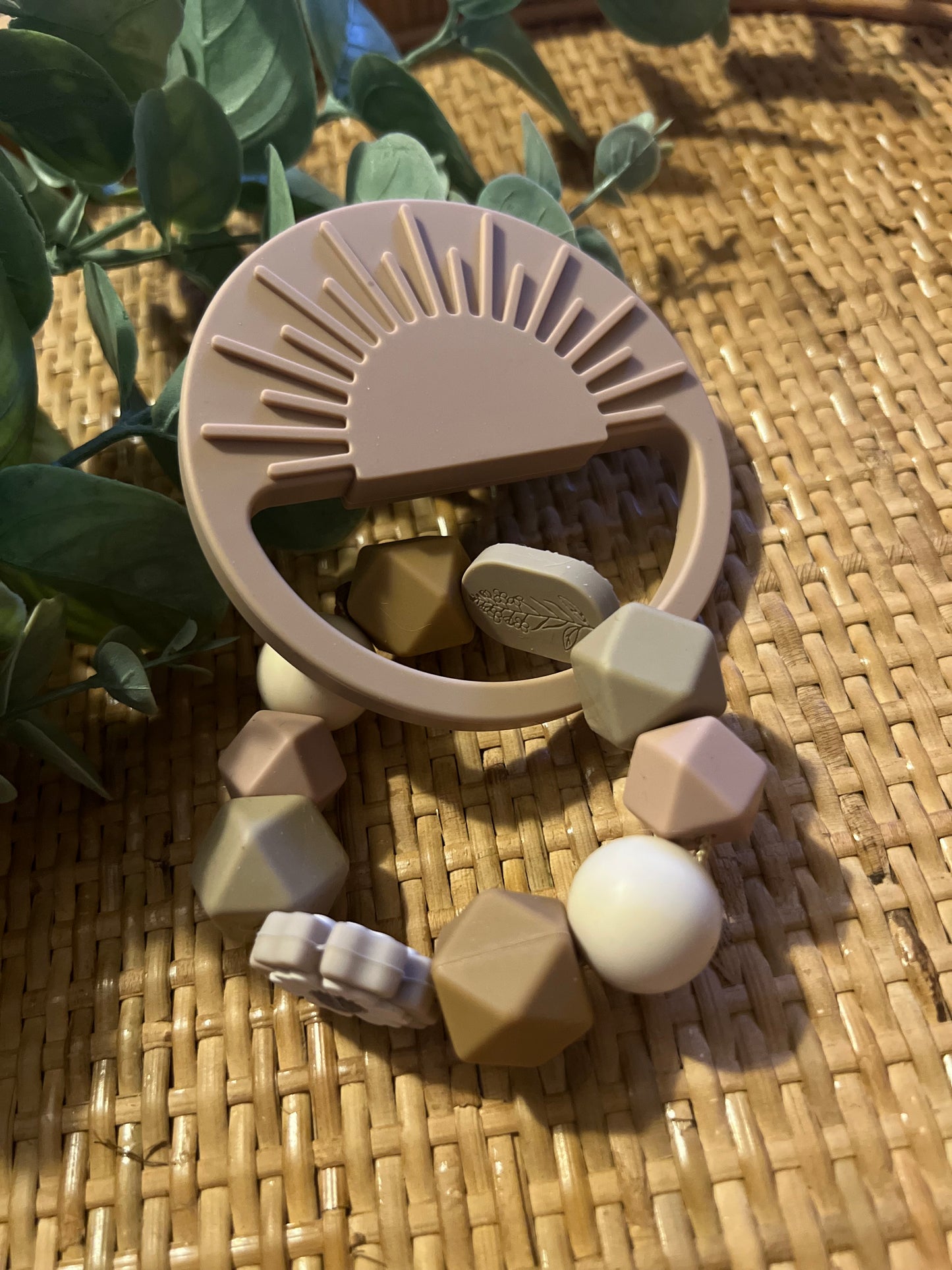 Boho Sunshine Silicone Teether