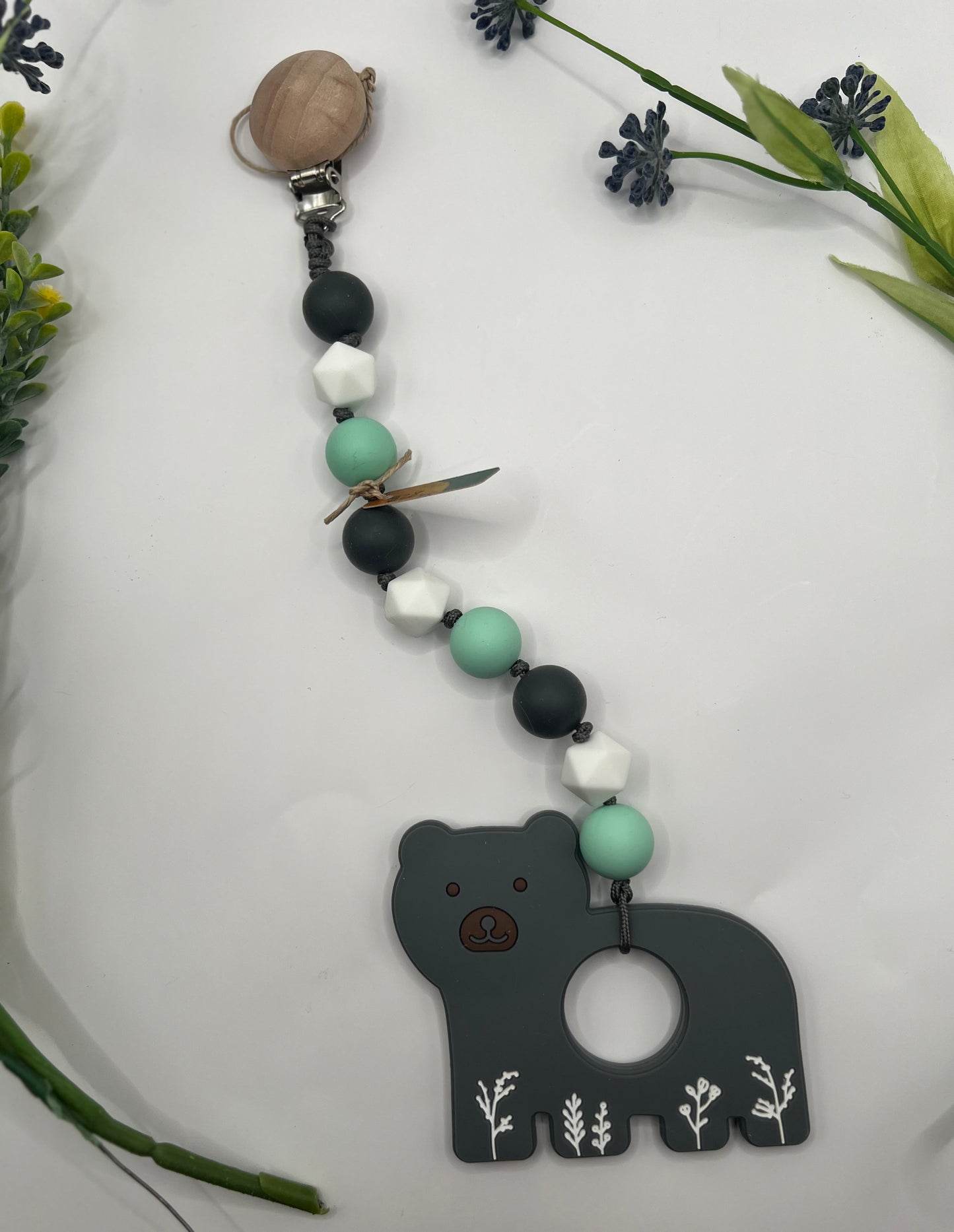 Bear Teether Clip
