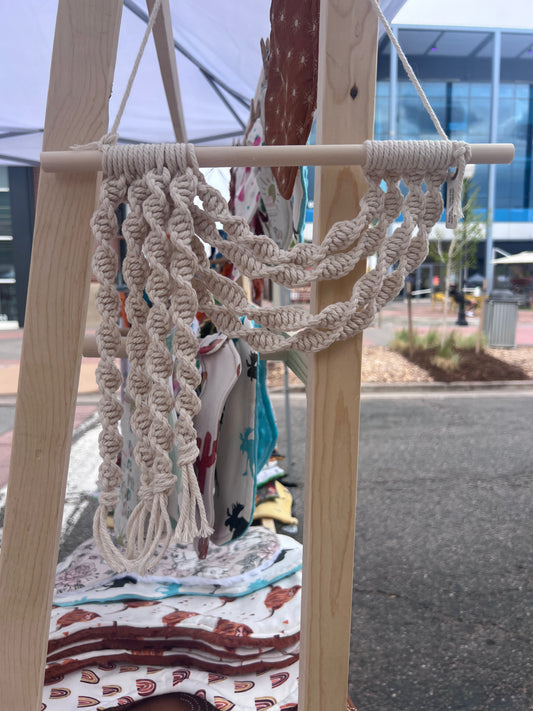 Boho Macrame Rainbow