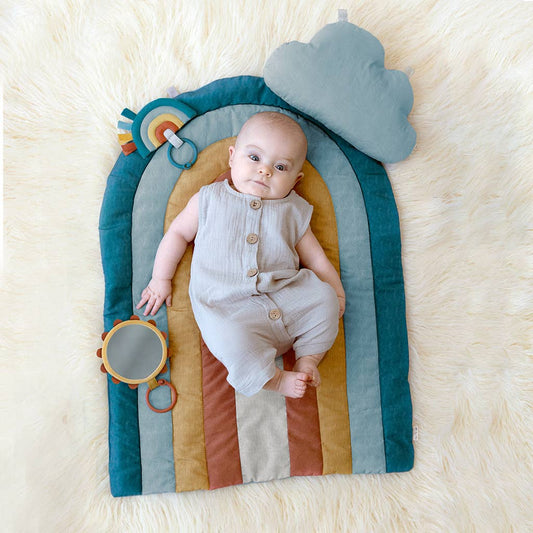 Tummy Time Rainbow Play Mat